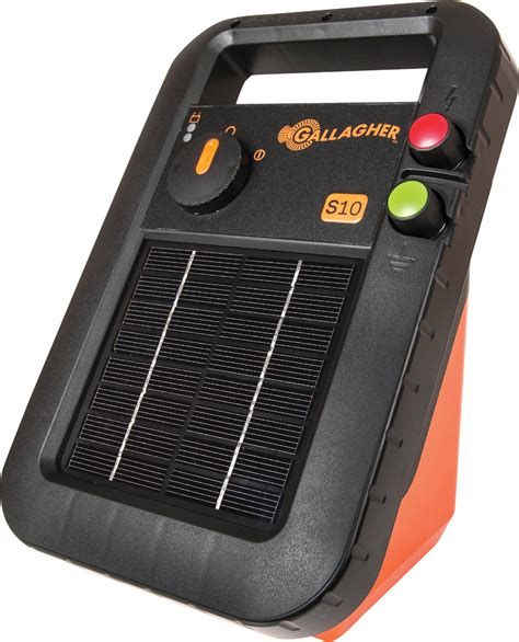 Ideal solution for animal containment Gallagher BatterySolar & Solar Energizers are an ideal solution for animal containment or exclusion fences in areas where 110v power is not available or is inconvenient to obtain. . Gallagher fence chargers